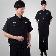 区别保安服标志及面料